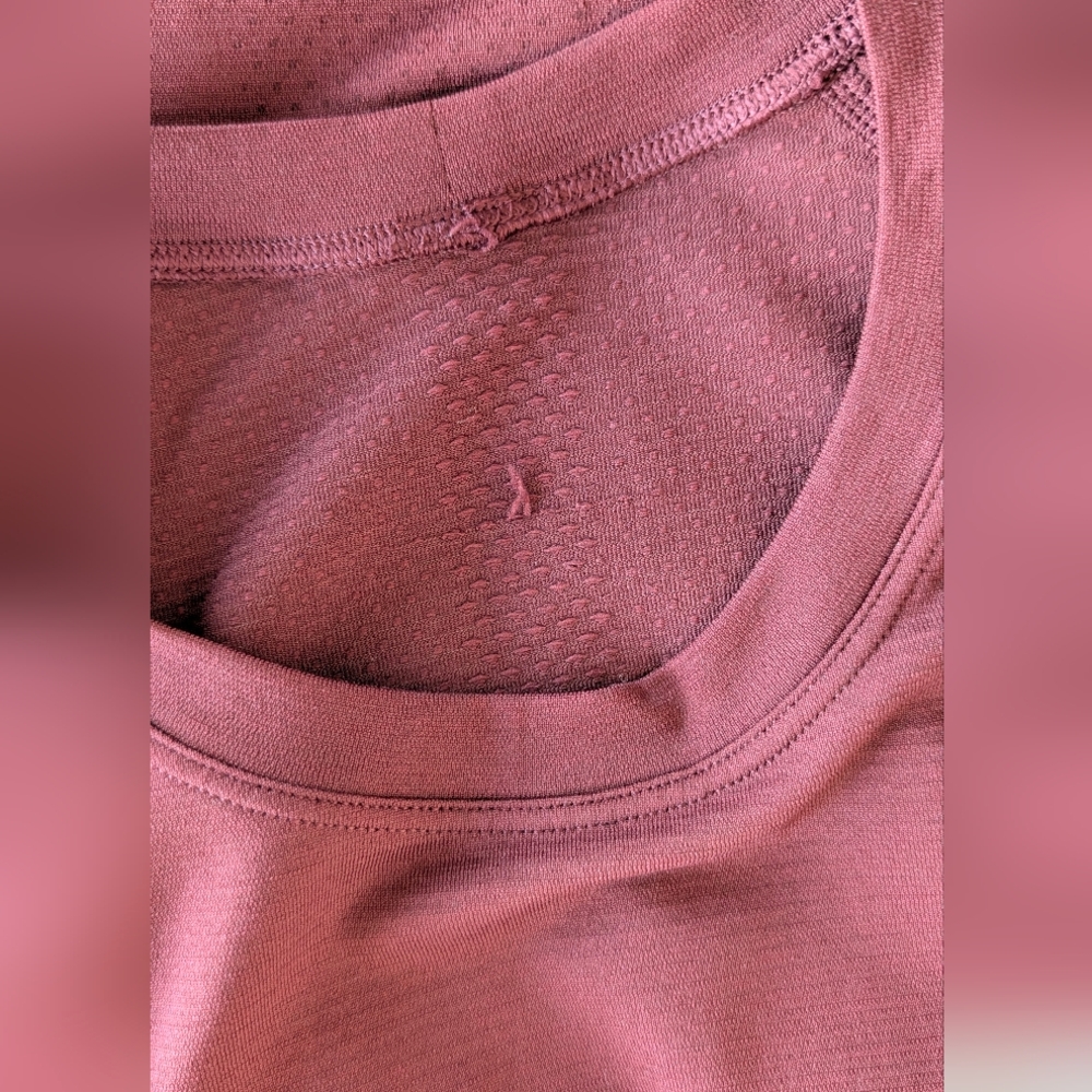 Lululemon Swiftly Tech Long Sleeve Shirt 2.0 *Race Length - Red Merlot, Size 2 - Picture 7 of 7
